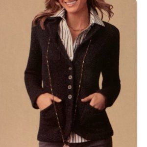 CAbi Knit Blazer Style 621 Sz Large